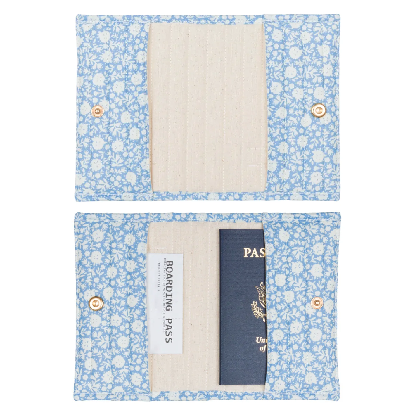 alpine fiore quilted passport cover - Image 3