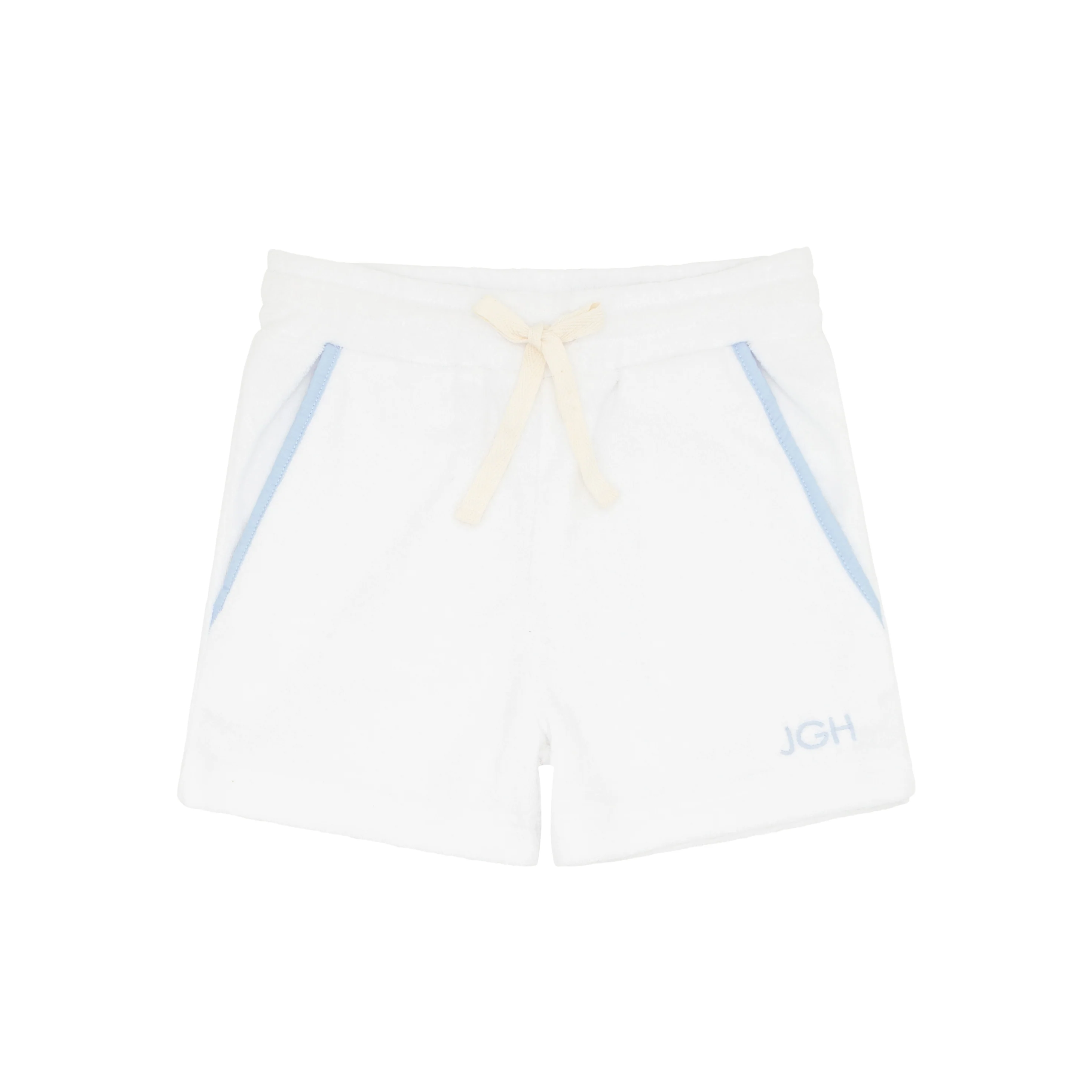 boys white french terry short - Image 5
