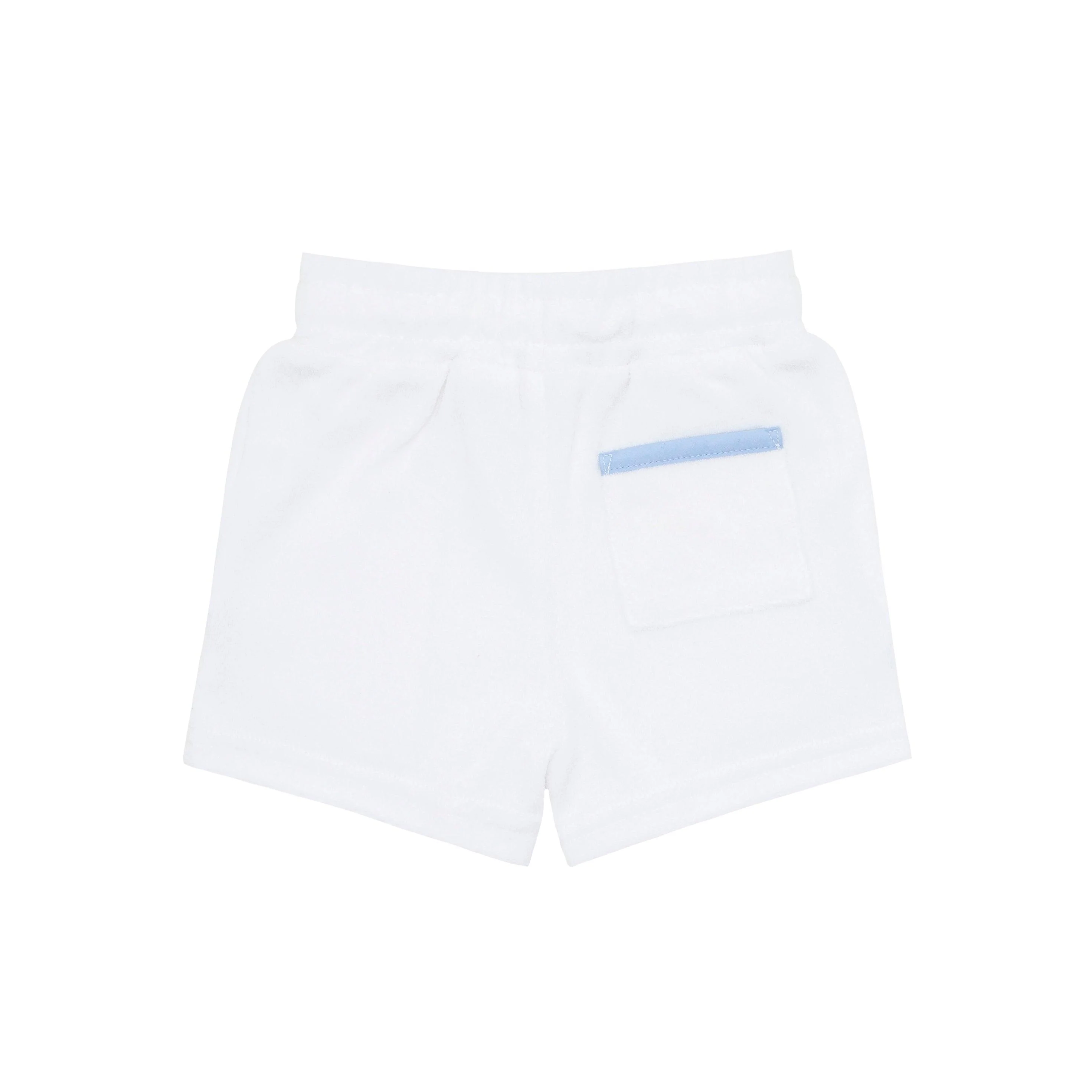 boys white french terry short - Image 7