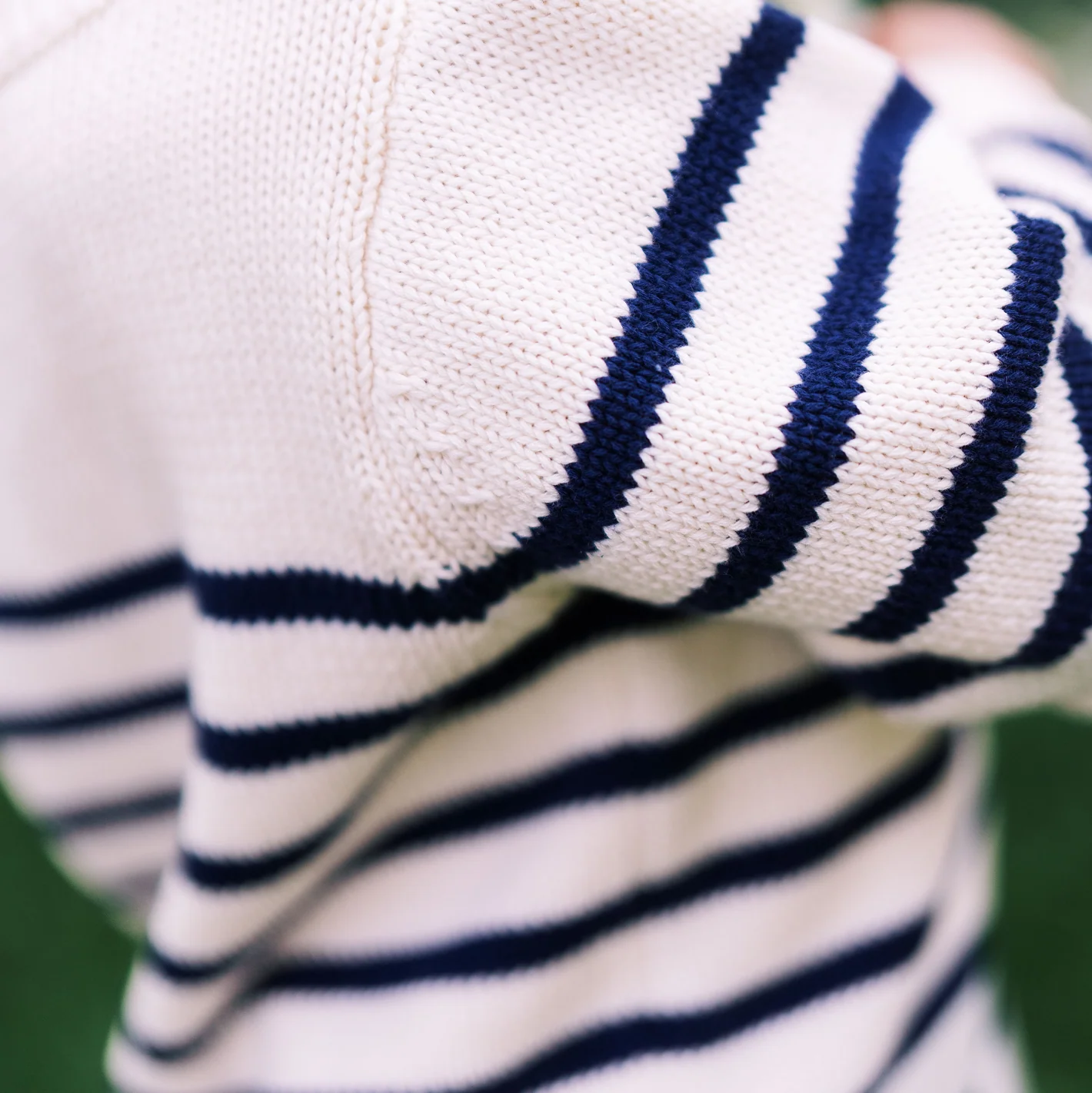 unisex breton stripe knit sweater - Image 6