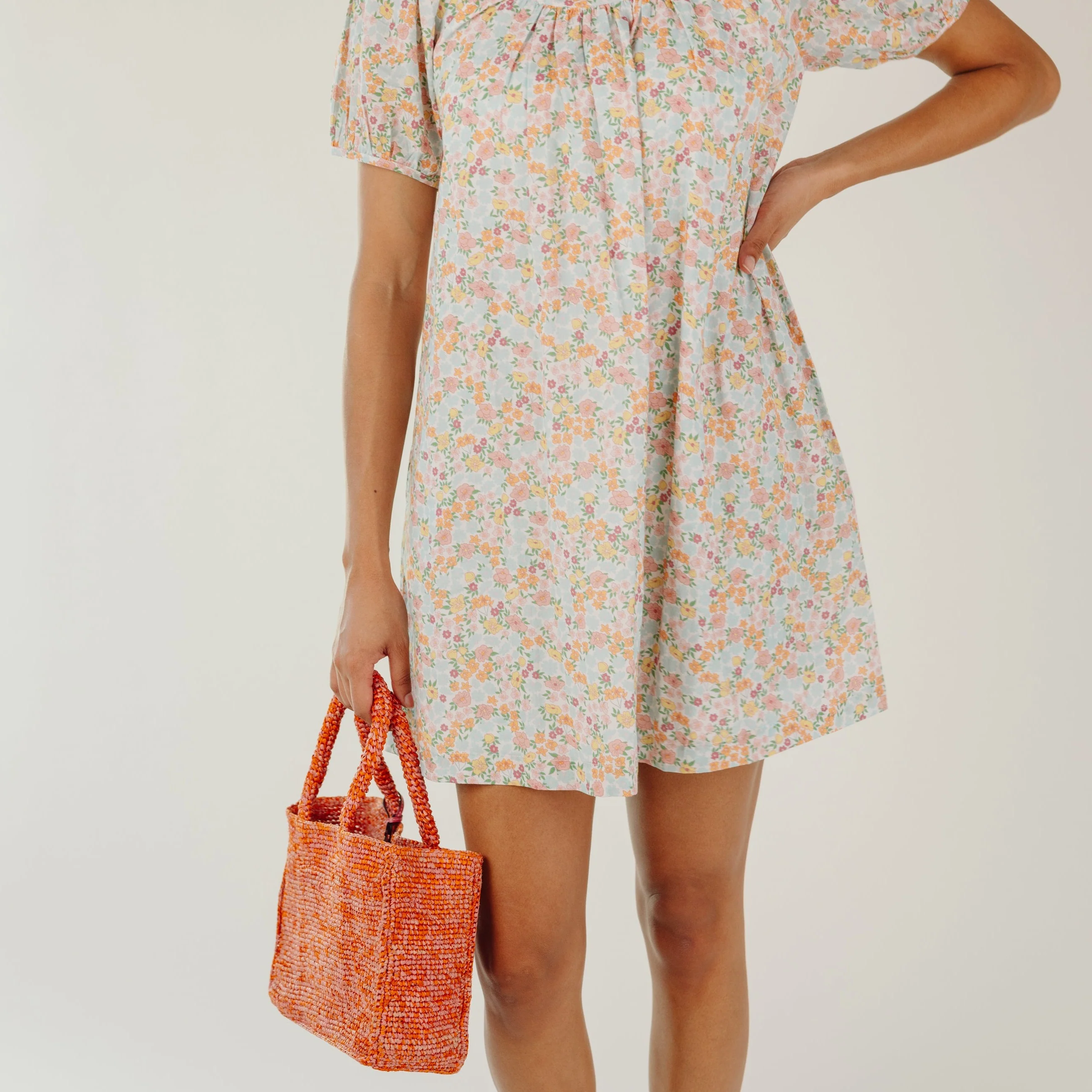 manebi small pink melange sunset bag - Image 3