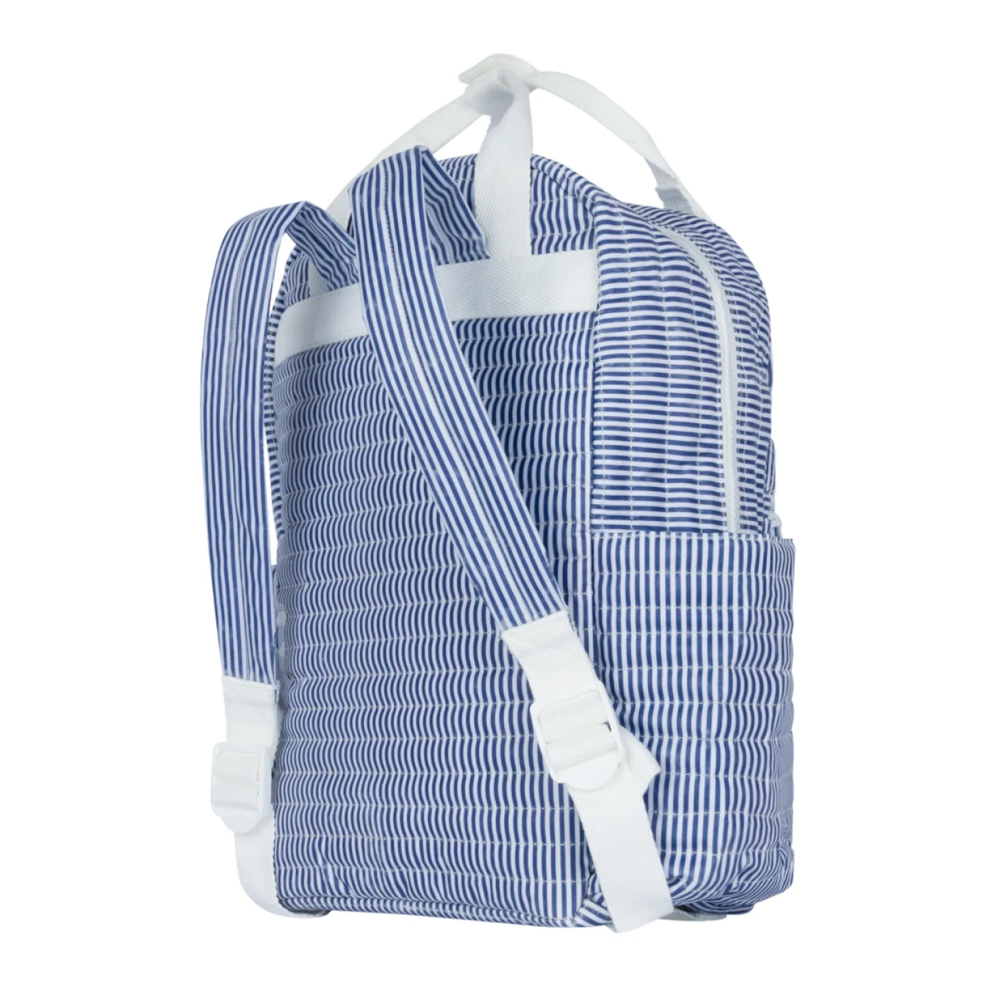 navy stripe coated everyday backpack - Image 7