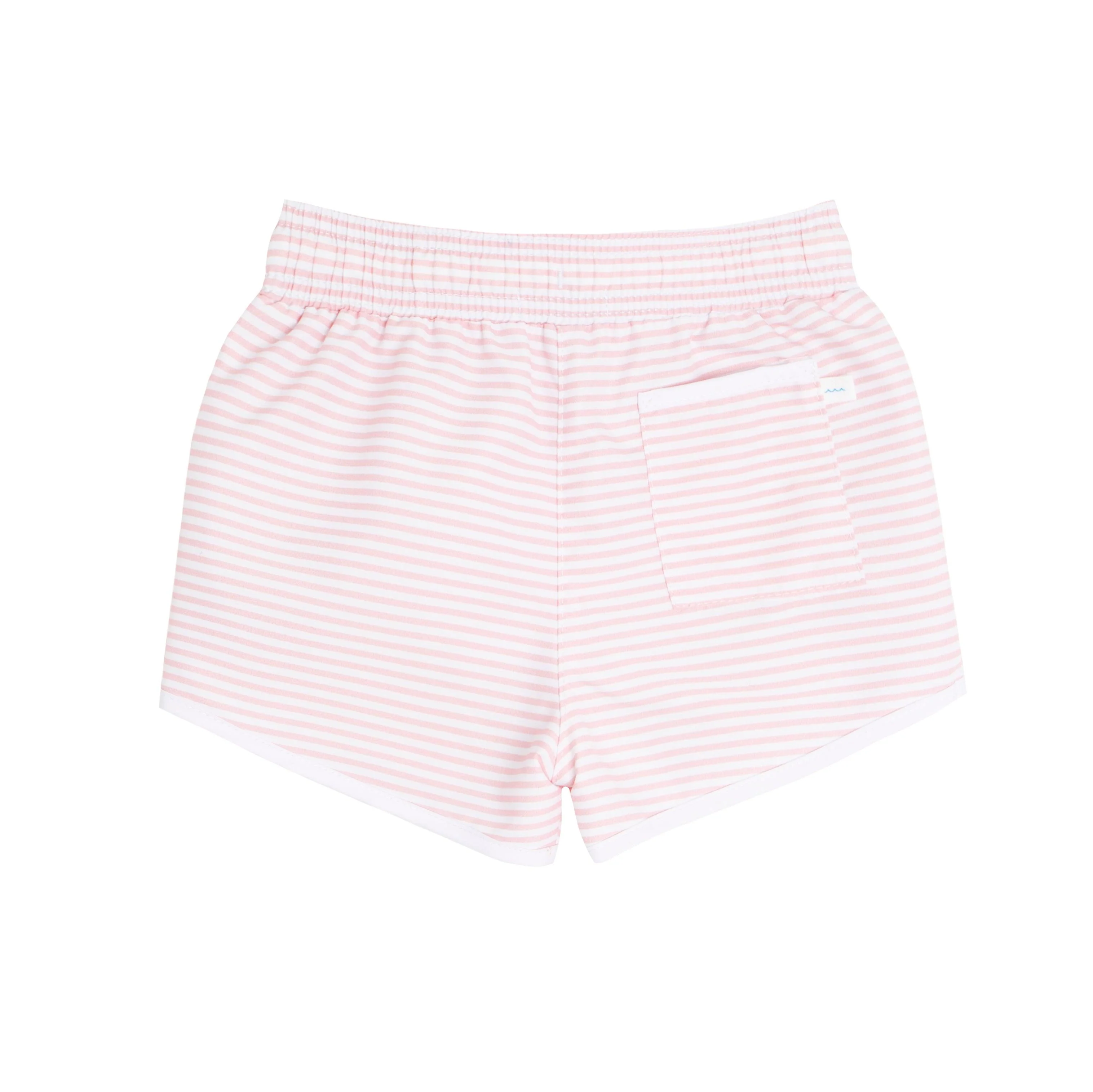 boys pink stripe boardie - Image 3