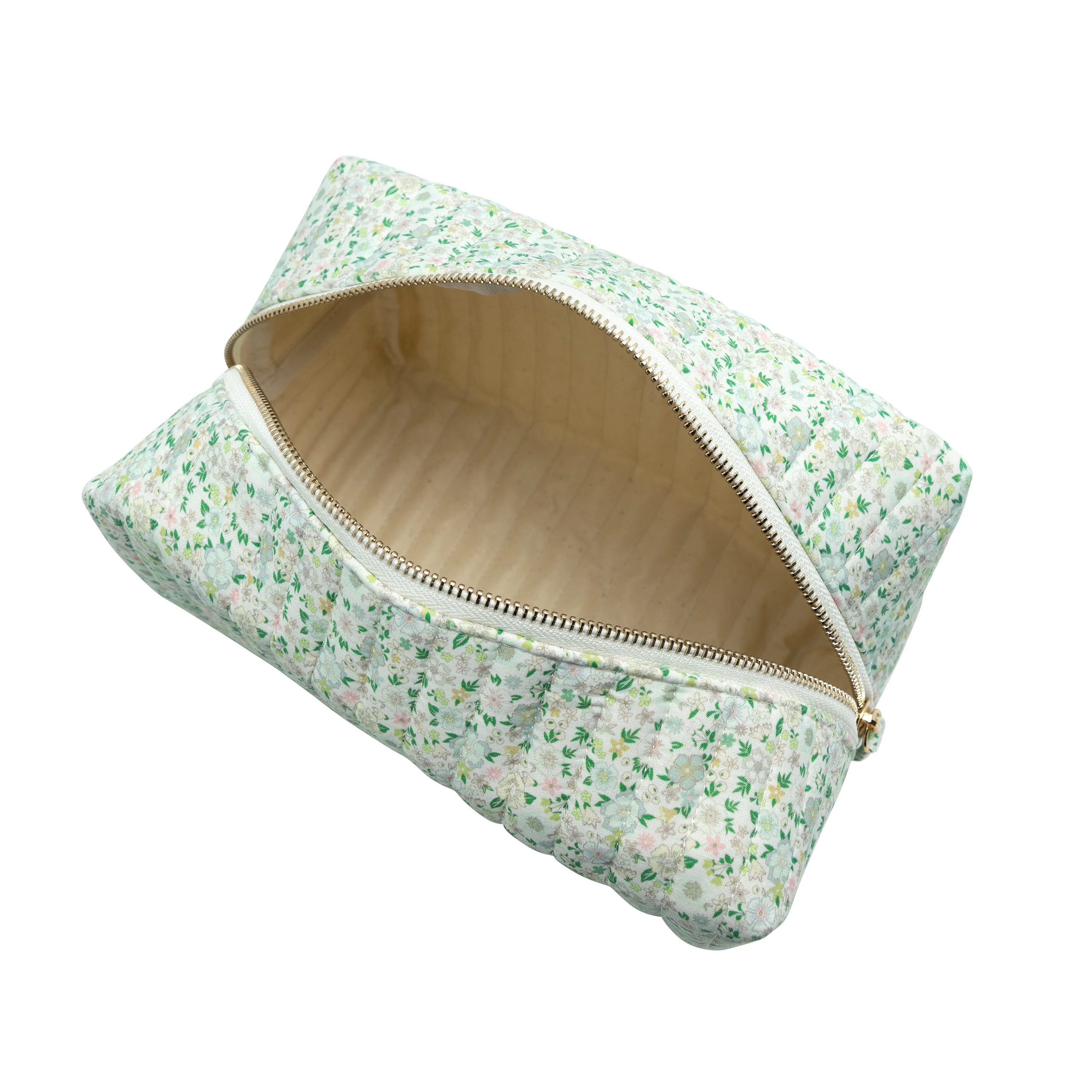 sea marsh floral interior coated travel pouch - Image 7