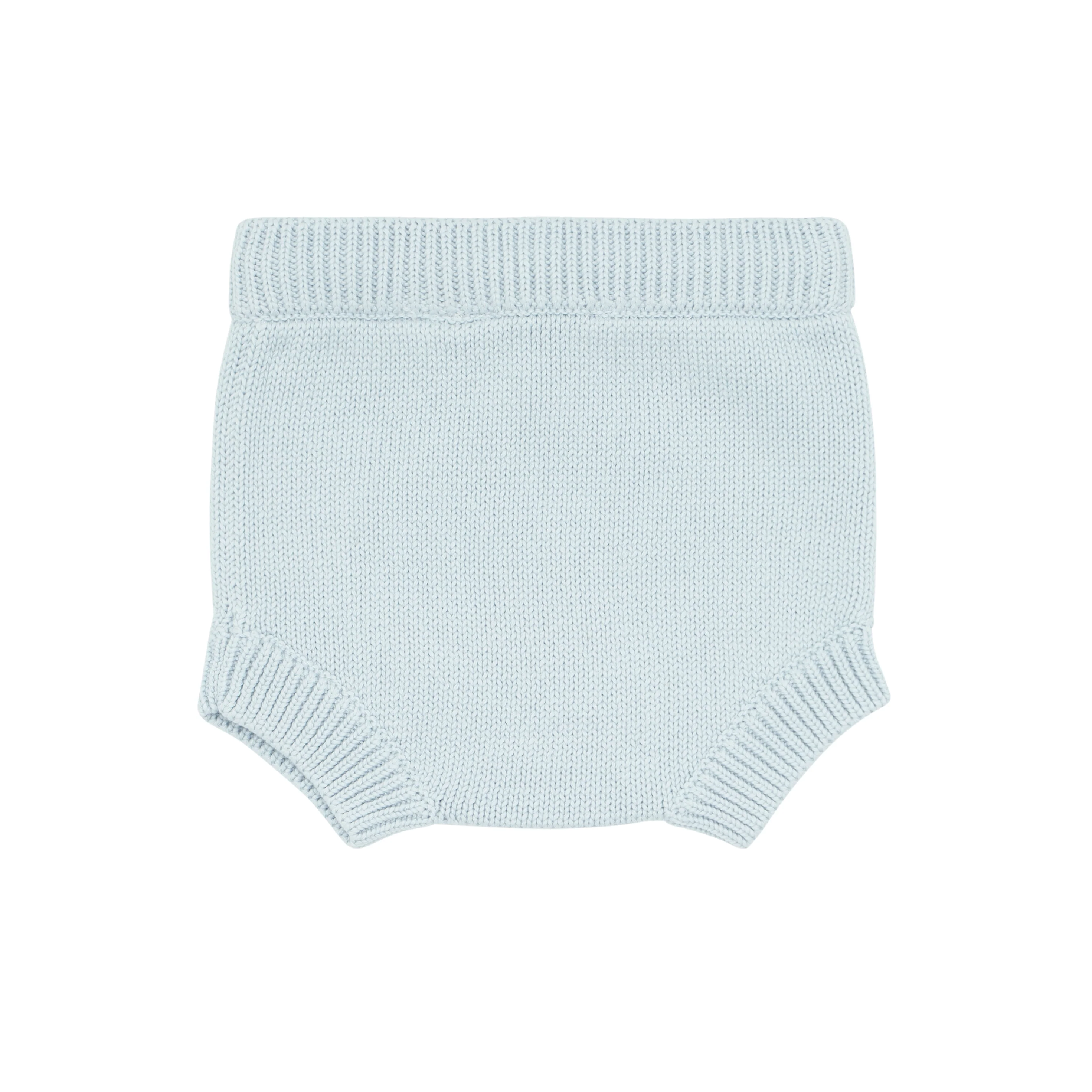 baby light blue knit bloomer - Image 5