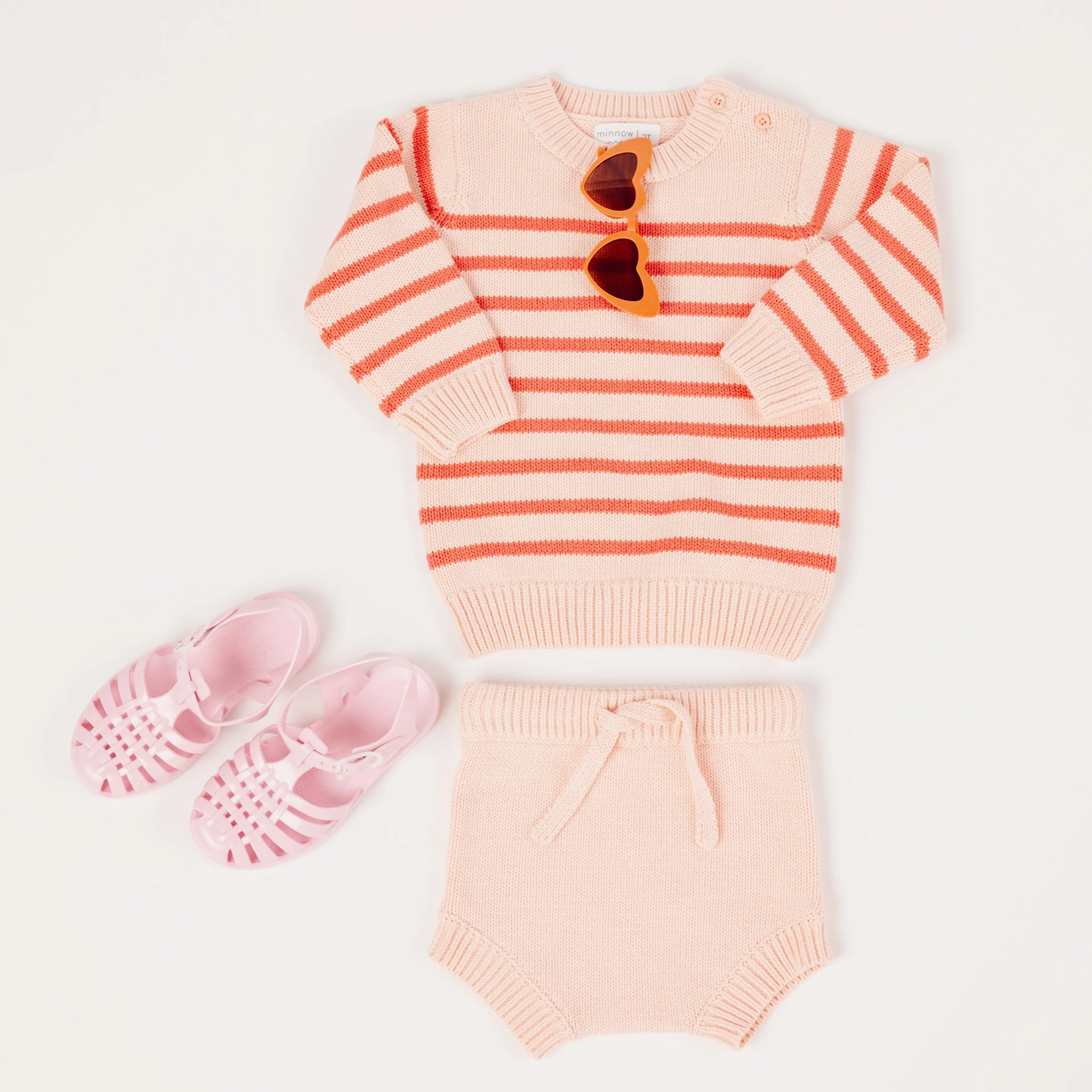 baby pink knit bloomer - Image 4