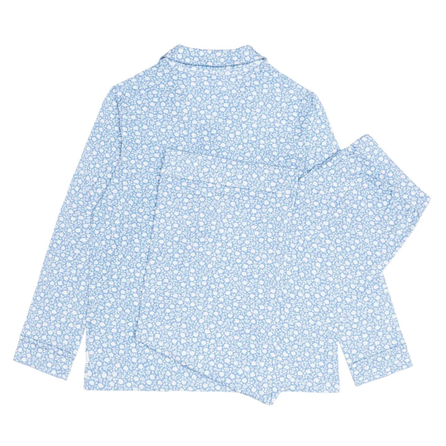 women's alpine fiore collared pima pajamas set - Image 9