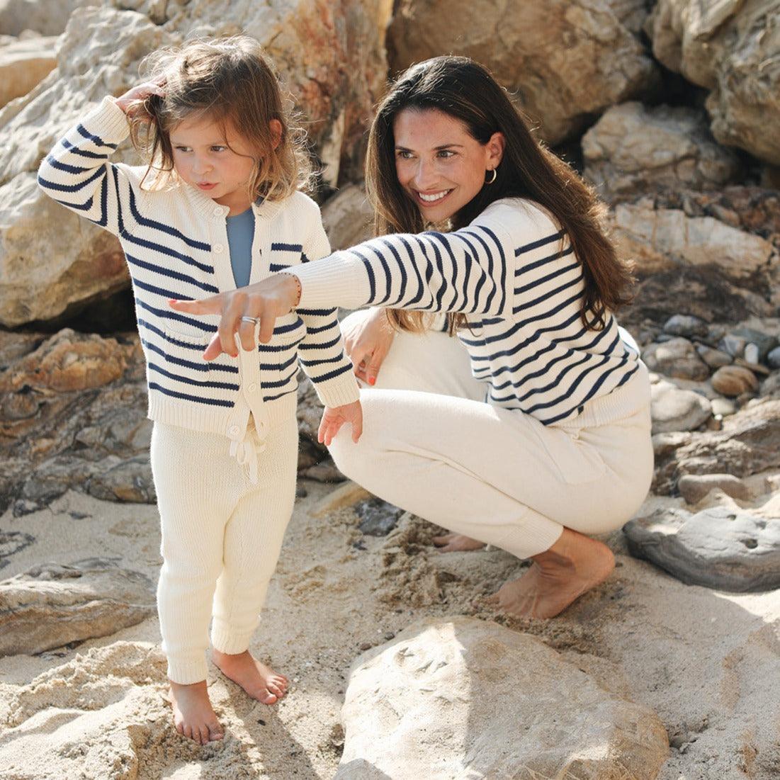 women's breton stripe knit sweater - Image 4