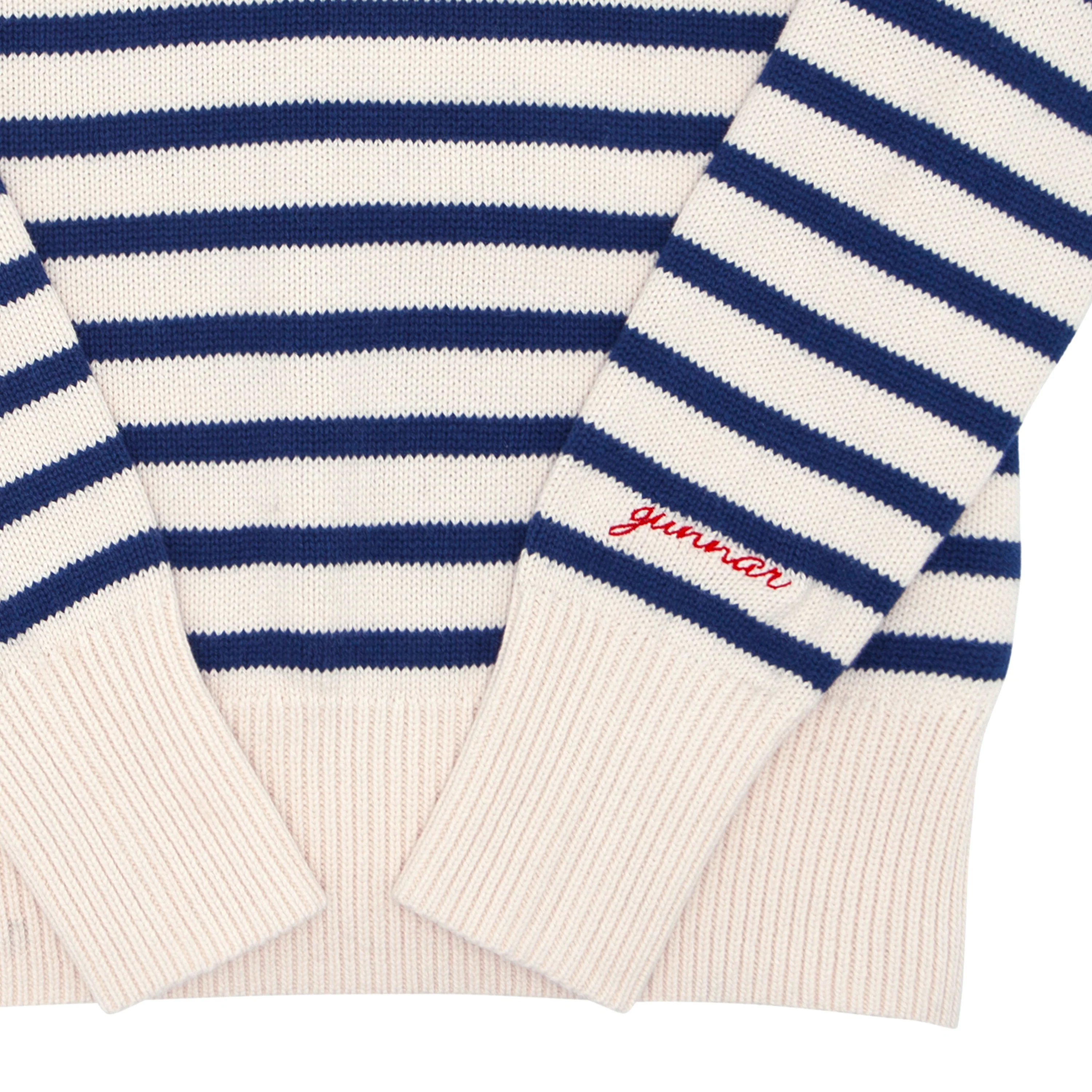 women's breton stripe knit sweater - Image 5