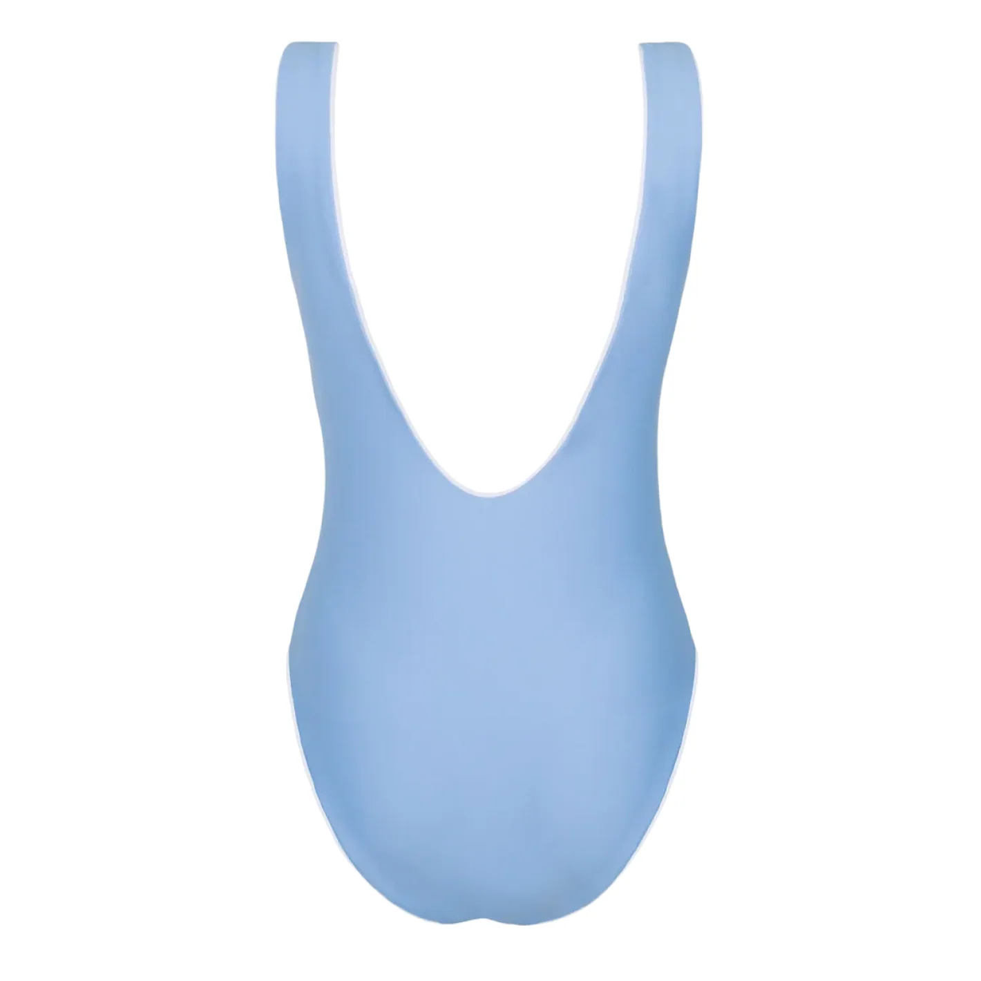 women's chalet blue scoop neck one piece - Image 6